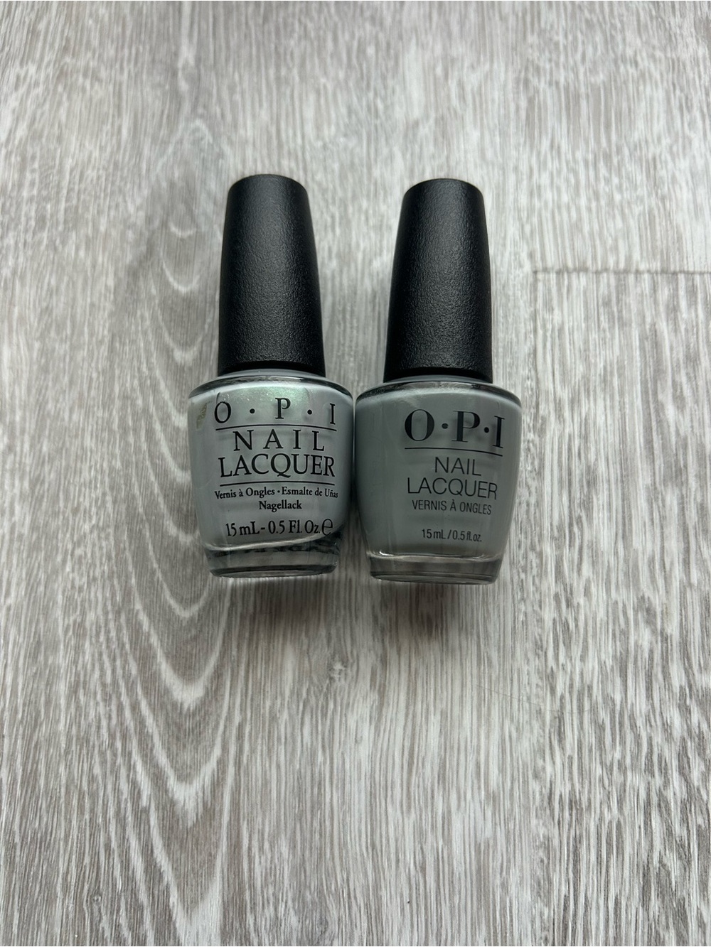 OPI Gray  Duo - Cool Mid Gray Shade